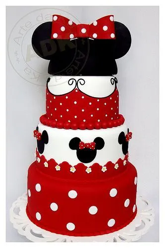 Minnie Mouse Cake... love!! | Mickey&Minnie | Pinterest | Disney ...