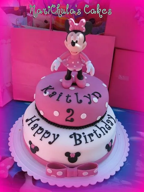 Minnie mouse cakes - a gallery on Flickr