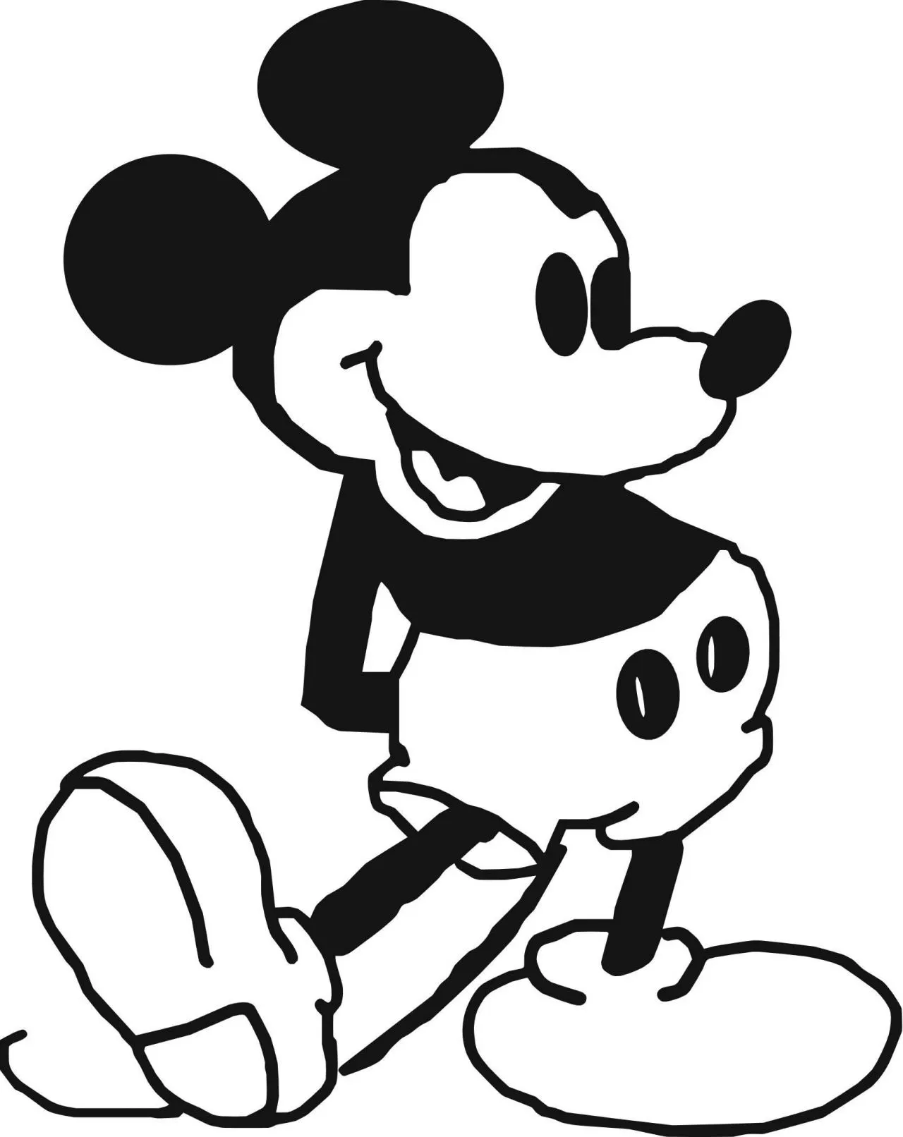 Minnie Mouse Clip Art Black And White | Clipart Panda - Free ...