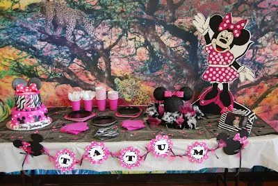 Minnie Mouse - Decoración De Fiestas De Cumpleaños Infantiles ...