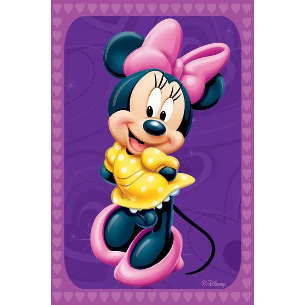 Minnie Mouse est la fiancée de la très célèbre souris Mickey.