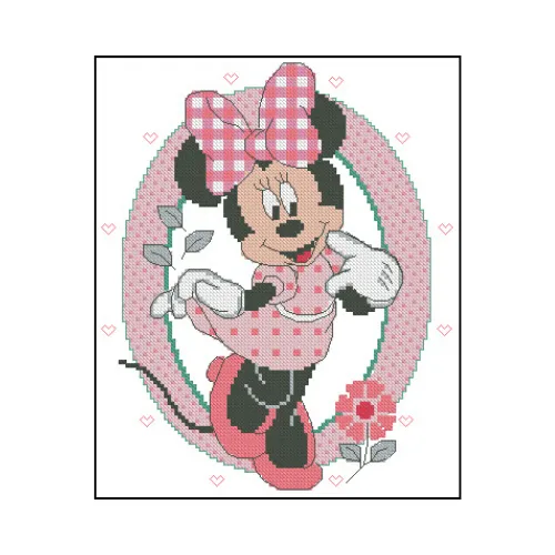 Minnie mouse - Nos gusta crear punto de cruz ....