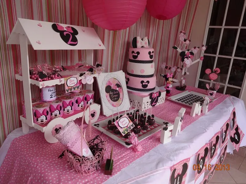 minnie mouse mesa de dulces, minnie mouse party, minnie mouse ...