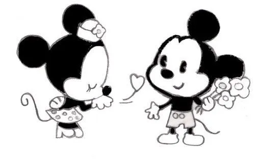 Minnie Mouse y Mickey Mouse tumblr - Imagui