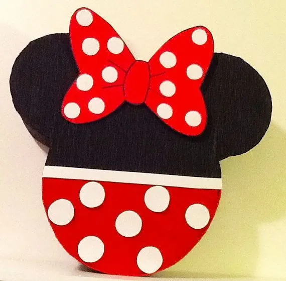 Minnie Mouse Pinata. Minnie mouse 1st birthday party. Minnie mouse ...