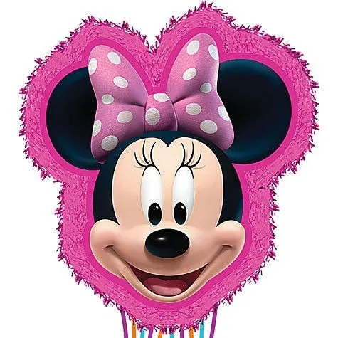 Minnie Mouse Pull String Piñata - Piñatas & Games