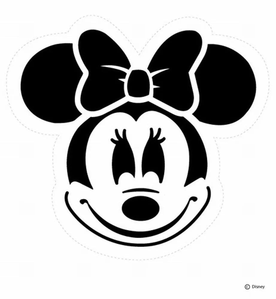 Minnie Mouse Pumpkin Carving Template Free Face Photo Shared By ...