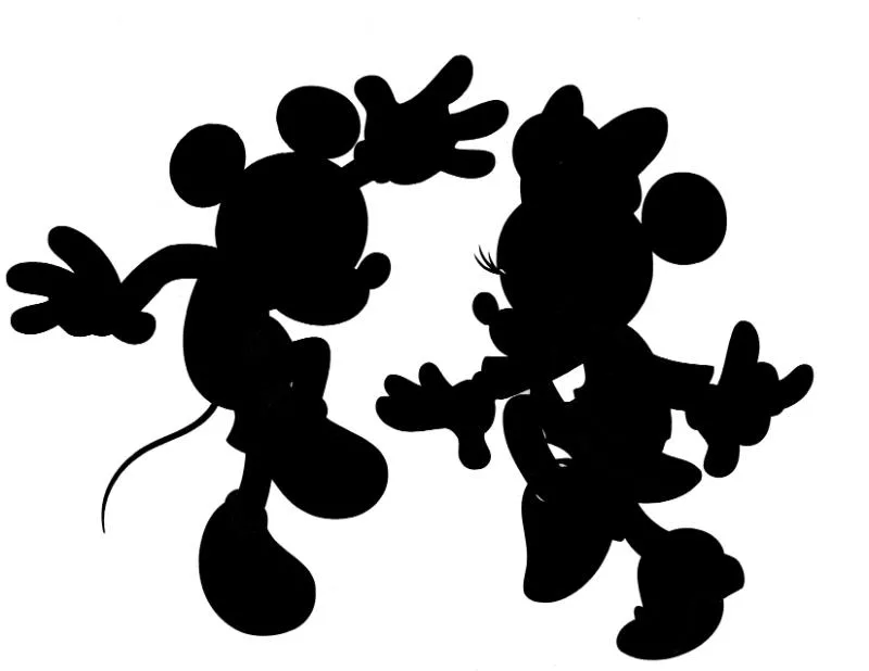 Minnie Mouse Silhouette - ClipArt Best