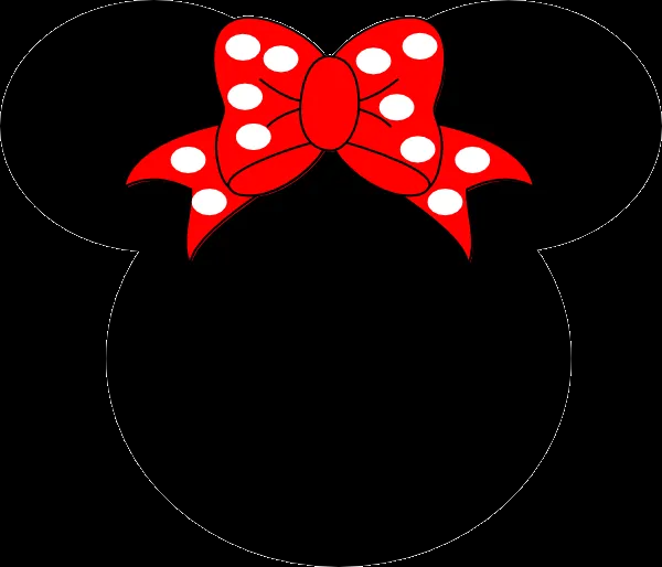 Minnie Mouse Silhouette | Minnie Mouse clip art | Minnie mouse ...