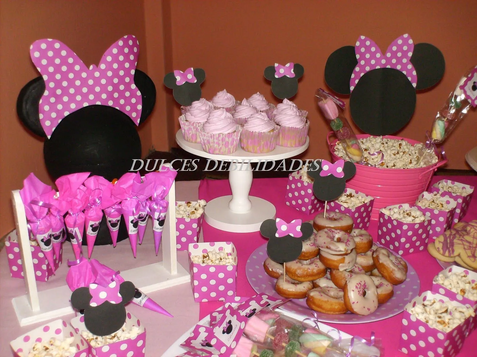 minnie mouse snack ideas | Dulces debilidades,Catering de mesas ...