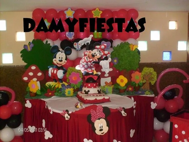 Decoración fiesta Minnie - Imagui