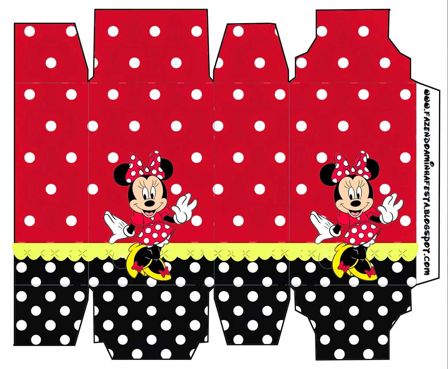 Minnie Rojo: Cajas para Imprimir Gratis. | Ideas y material gratis ...