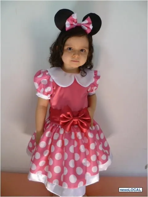 Vestidos da Minnie rosa - Imagui