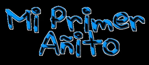 amo a Shane Gray: Texto png ''Mi primer añito''