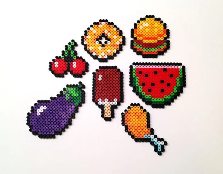 MiquelCreations: Hama Beads Food