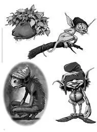 Hadas y duendes, Tattoo flash dibujos, Tatuajes