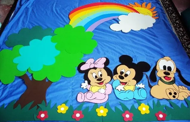 Mira Rocha: Painel e Algumas Decorações da Turma do Mickey Baby