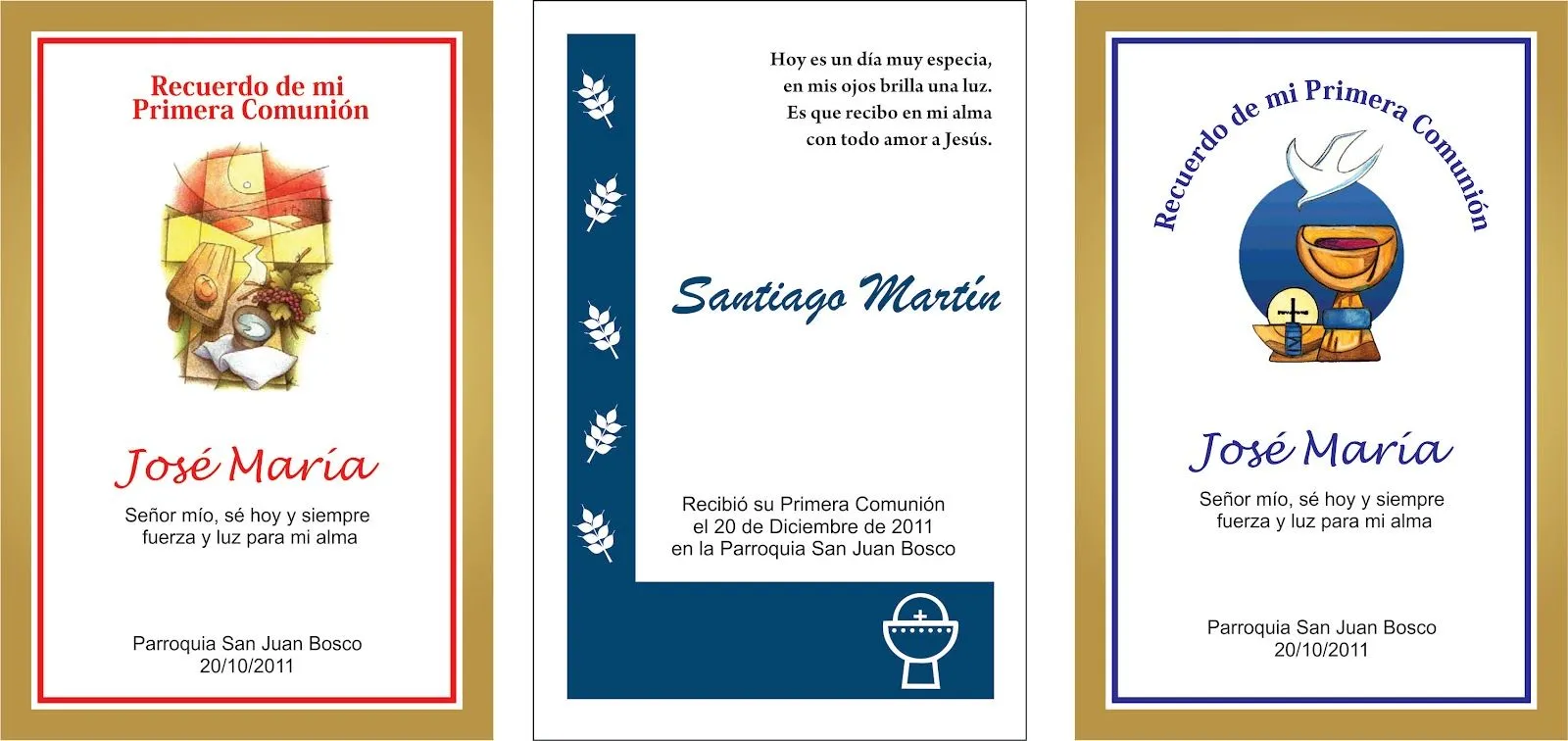 MIRA - Tarjetas e invitaciones: Mas Propuestas de Comunión!