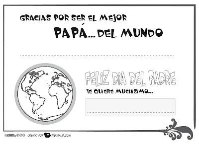 LA MIRADA ESPECIAL": DIBUJALIA: Dibujos para celebrar el Día del Padre