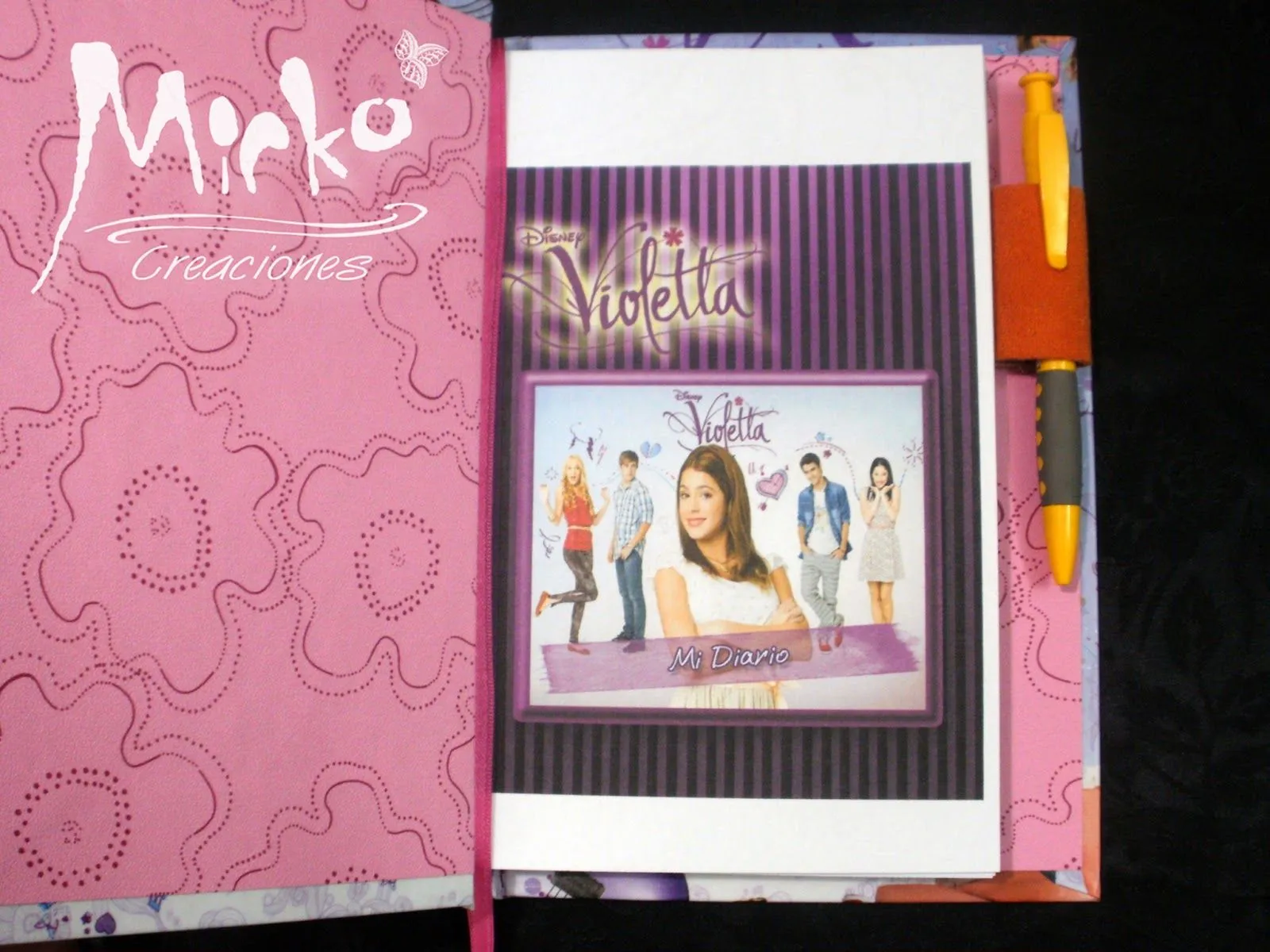 Mirko Creaciones: DIARIO / AGENDA PERSONAL de VIOLETTA