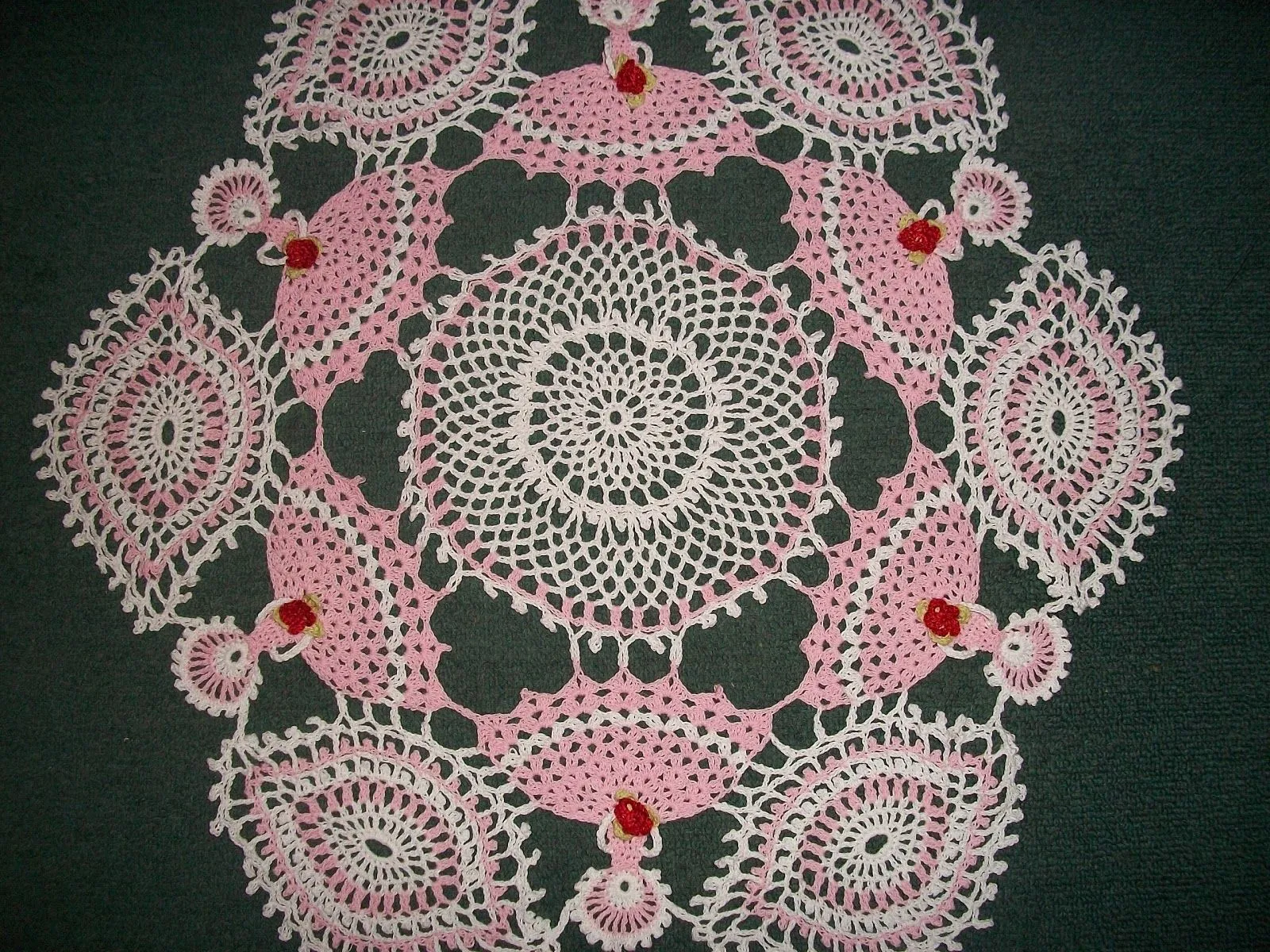 Carpetas a crochet ovaladas - Imagui