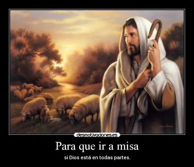 Para que ir a misa | Desmotivaciones