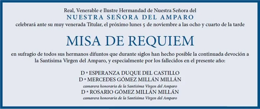 Misa de requiem invitación - Imagui