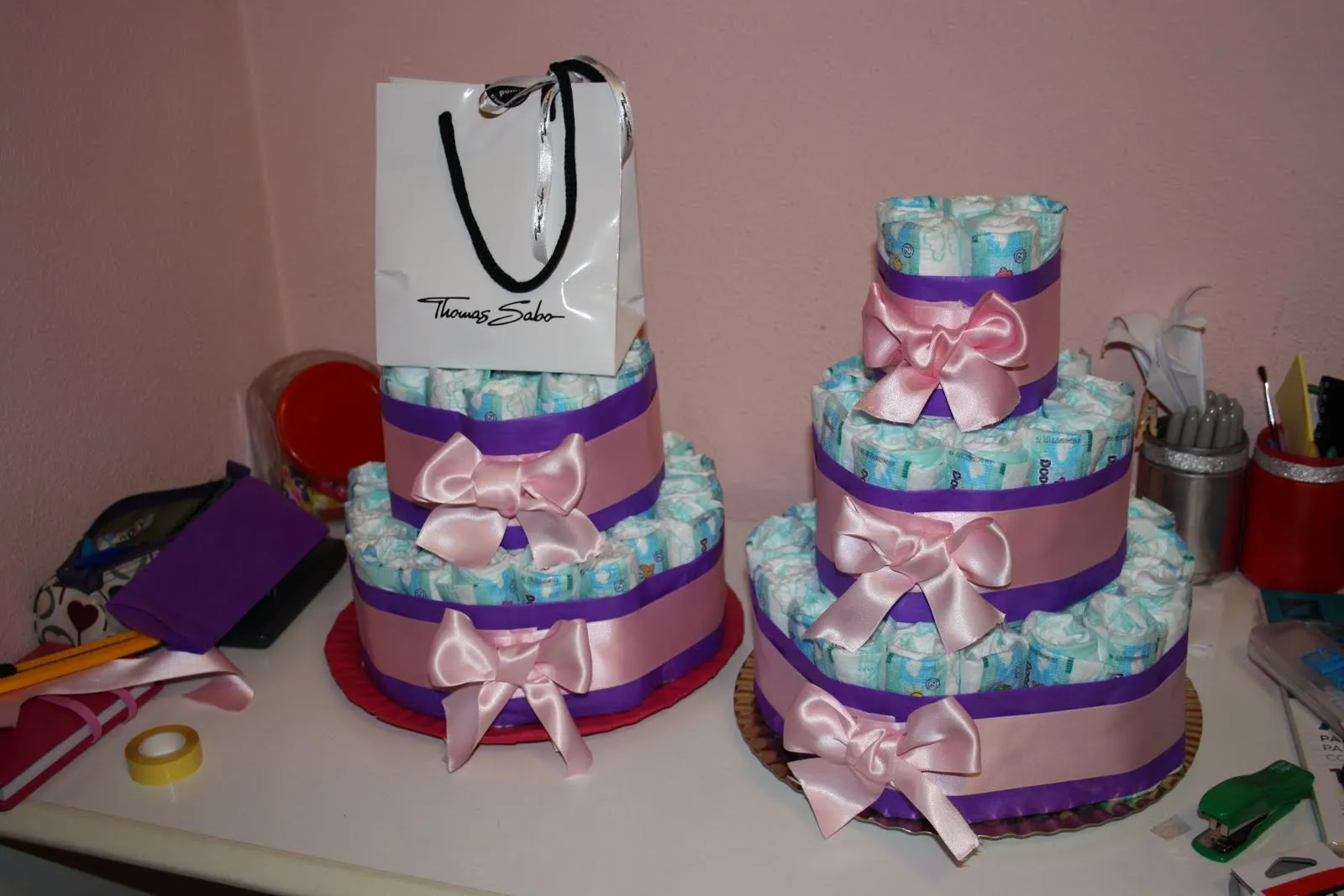 MISCELANEA: Diaper Cake para Baby shower