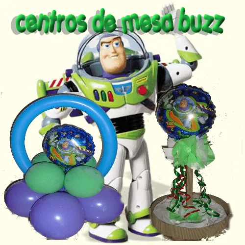 mis pequeñas manualidades: centros de mesa buzz