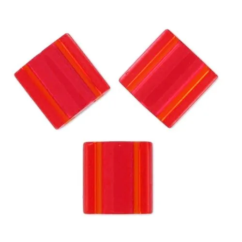 Miyuki Tila Beads 5 mm TL-0140 - Tr Red Orange x10g - Miyuki ...