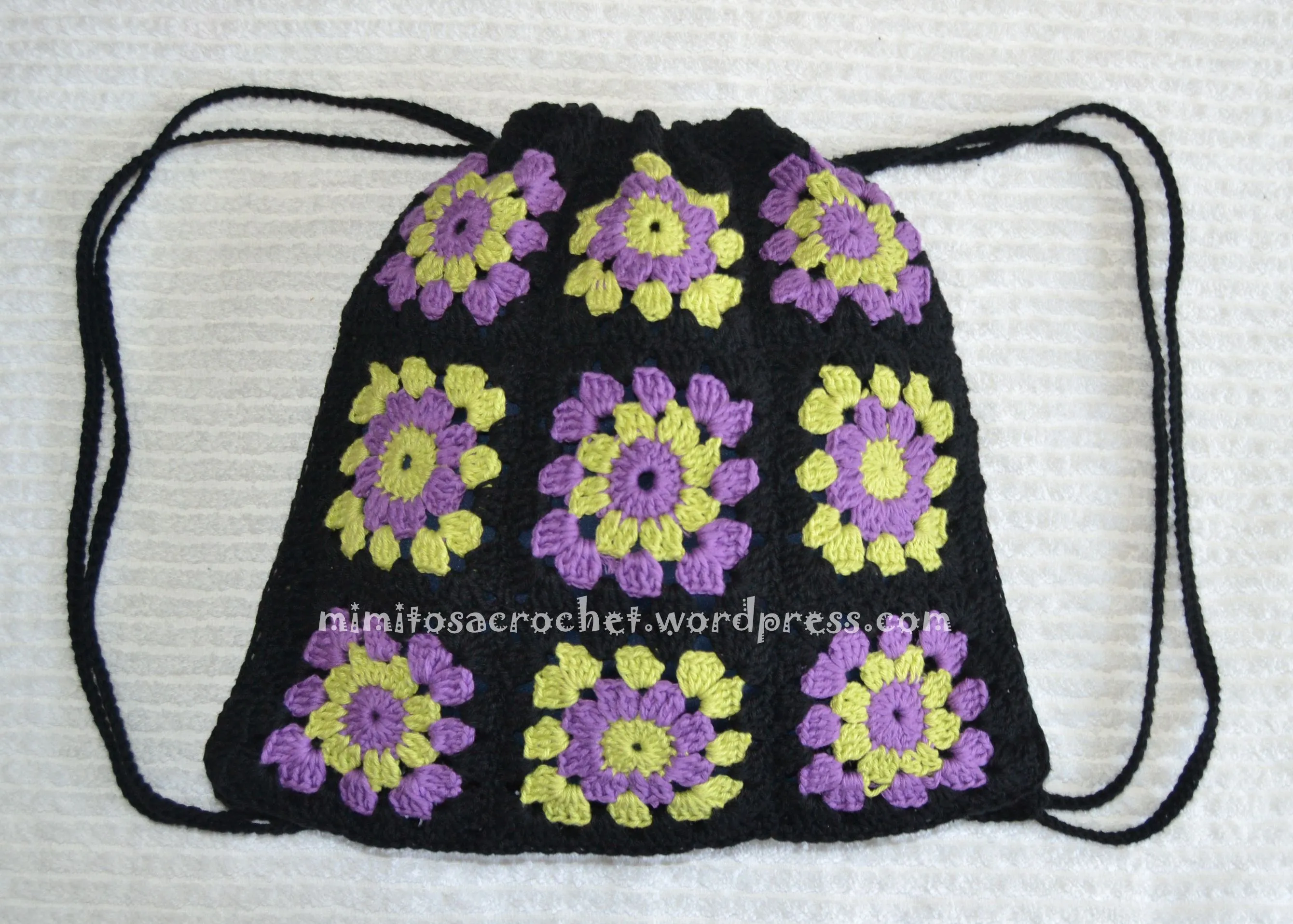 Mochila de Cuerdas “Granny” a Crochet | Mimitos a Crochet