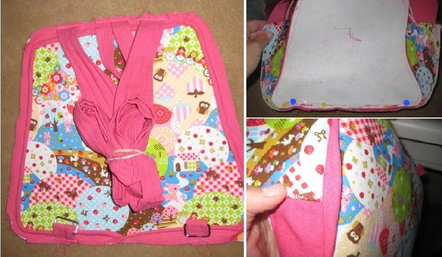 Como hacer mochilas - Imagui