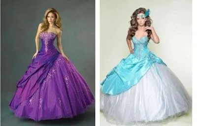 Moda 2012: diseños de vestidos para quinceañeras