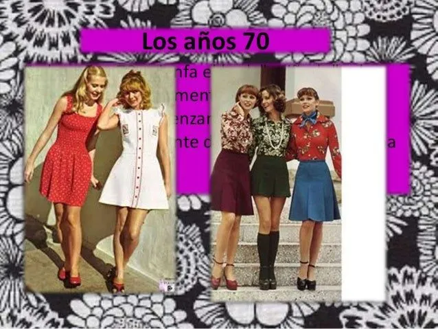 La moda desde los 70 en España