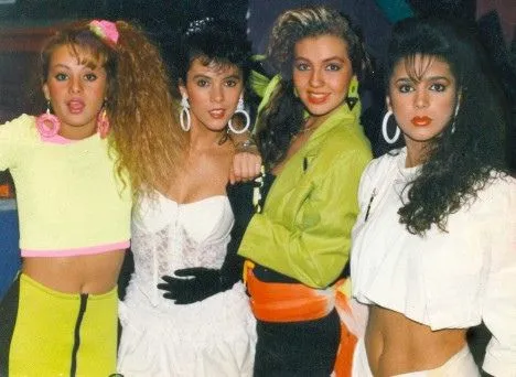 Moda atomica: Timbiriche regresando a los 80's