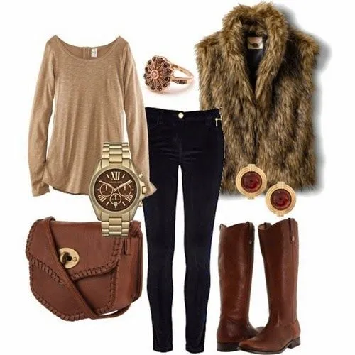 Moda para chicas: Outfit para el invierno