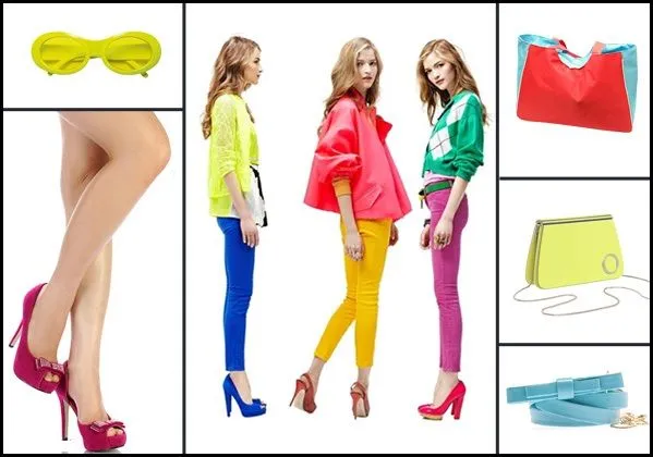 Moda y +: COLORES FLÚOR- La tendencia para el Verano 2013