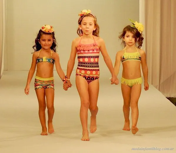 Moda Infantil Blog: MALLAS Y BIKINIS PARA NIÑAS VERANO 2014 LUZ DE MAR