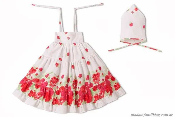 Moda Infantil Blog: VESTIDOS PARA NIÑAS GABRIELA DE BIANCHETTI ...