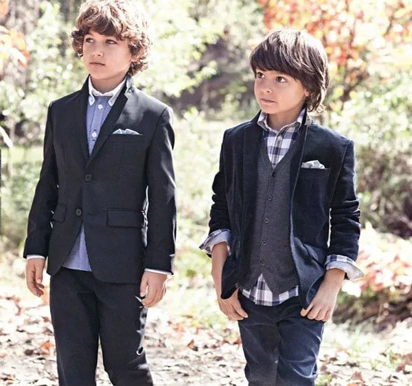 La moda infantil de Hugo Boss, invierno 2014