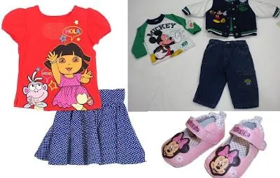 MODA INFANTIL ROPA para niños ropa para niñas ropita bebes: DISNEY ...