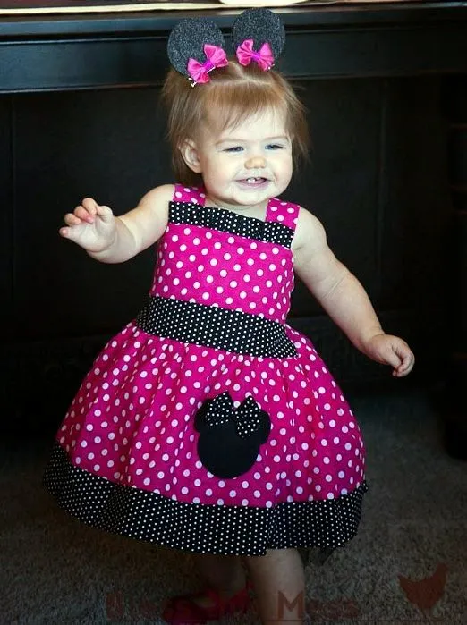 Moda Infantil: Vestido da Minnie, Puro Charme! | Cantinho Infantil ...