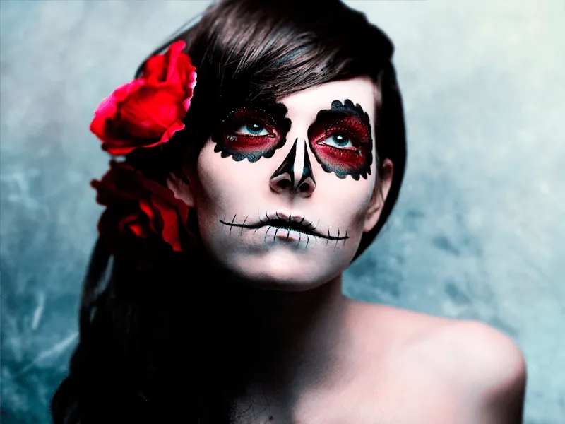 Moda, musica y algo mas...: Maquillaje para Halloween