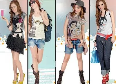 MODA TEENS Y ROPA PARA JOVENES ADOLESCENTES: ROPA MODA LOOKS 2012 ...
