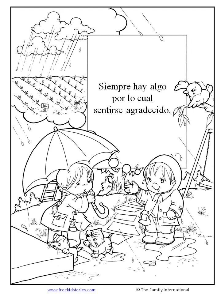 buenos modales Colouring Pages