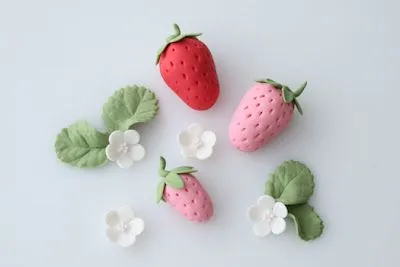 Modelado de frutas en porcelana fría