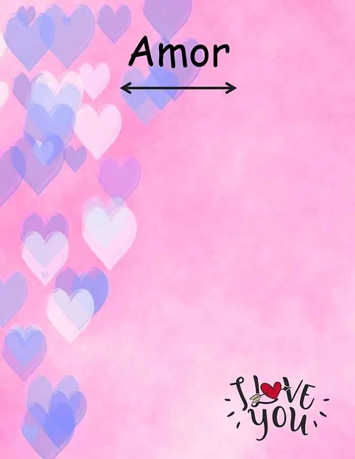 Modelo de Carta de Amor para Imprimir Gratis - Diseño Tapicería | Cartas de  amor, Hojas decoradas de amor, Cartas de amor a tu novio