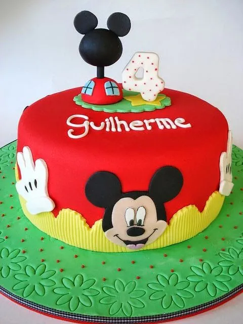 Modelo de fiesta infantiles Mickey - Imagui