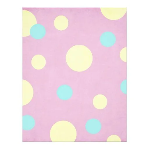 modelo de lunar en colores pastel del verano tarjetones de Zazzle.