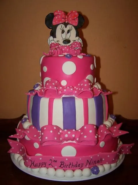 Modelos de tortas Minnie Mouse - Imagui